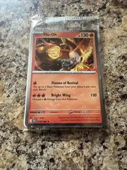 Pokemon TCG Chaos Rising Ho-Oh 010/086 Holo GameStop Stamped Promo NM SEALED - Image 3