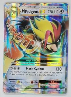 M Pidgeot EX 65/108 Holo Evolutions MP - Image 2