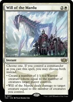 Will of the Mardu [TDC] (Normal, Near Mint, English) - Image 1