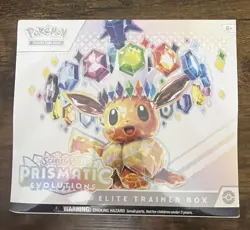 Pokemon - Prismatic Evolutions Elite Trainer Box ETB Factory Sealed - Image 1