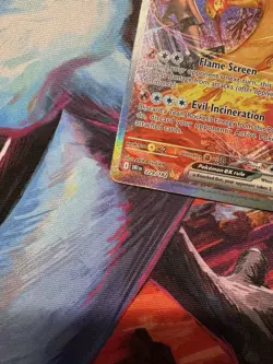 Pokemon Team Rocket's Moltres ex SIR Destined Rivals Stamped UPC Promo 229/182 - Image 2