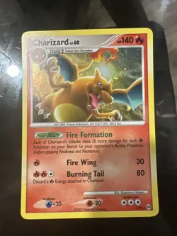Pokemon TCG: Charizard 1/99 Arceus LP - Image 1