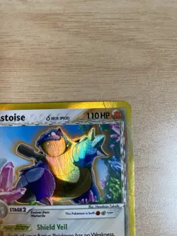 Pokemon TCG Blastoise EX Crystal Guardians Holo Card 2/100 Delta Species - Image 3
