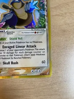 Pokemon TCG Blastoise EX Crystal Guardians Holo Card 2/100 Delta Species - Image 4