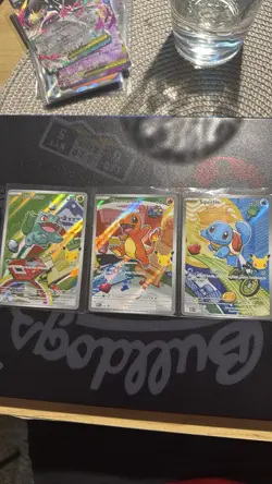 Pokemon First Partner Bulbasaur Charmander Squirtle Lot - Image 1