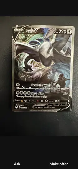 The Pokemon Company Lugia V SWSH301 Sword & Shield Promo Holo English 220 HP - Image 1