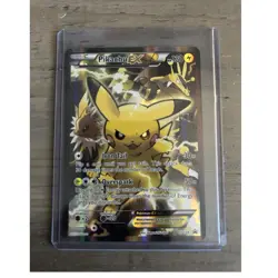 Pokemon TCG Pikachu EX XY124 XY Holo Promo Eng 2016 130HP Basic Lightning - Image 1