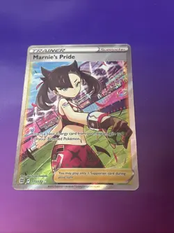 Pokemon Marnie's Pride Ultra Rare Full Art Holo 171/172 Brilliant Stars - Image 1