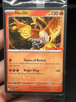 Ho-Oh Gamestop Stamped Promo Pokemon TCG - Image 1