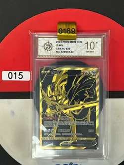 Grade10 Pokemon S-Chinese Sword&Shield CS4.1C-022 Zacian V - Image 1