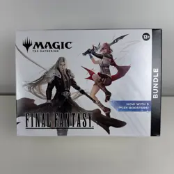 Magic: The Gathering Final Fantasy Bundle MTG Play Booster New/Sealed In Hand - Image 1