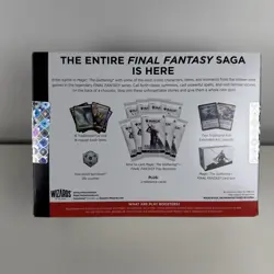 Magic: The Gathering Final Fantasy Bundle MTG Play Booster New/Sealed In Hand - Image 2