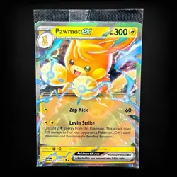 Pawmot EX 073/197 Pokemon Obsidian Flames Double Rare Holo - SEALED - Image 1