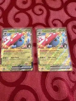 Pokemon Erika's Vileplume ex 003/217 Me: Ascended Heroes Holo Spanish Lot OF 2 - Image 1