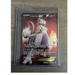 Pokemon TCG Mewtwo EX 158/162 Breakthrough Full Art Holo UR Eng 170 HP - Image 1