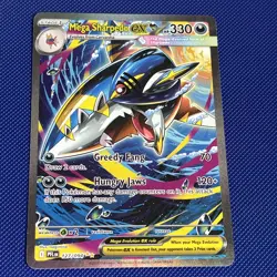 Pokemon TCG Mega Sharpedo ex 127/094 SIR Phantasmal Flames - Image 1