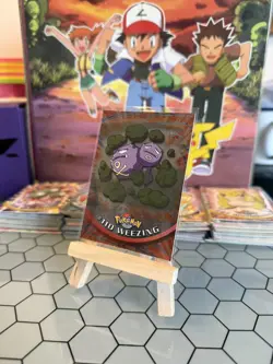 Pokemon Topps Series 2 - #110 Weezing - Holo Foil Pack Fresh - Mint Condition - Image 1