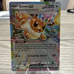 Eevee ex - 075/131 #75/131 (Holo) (NM) SV: Prismatic Evolutions PRE Pokemon - Image 1