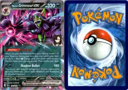 Marnie's Grimmsnarl ex 136/182 Double Rare Destined Rivals Pokemon Near Mint - Image 3
