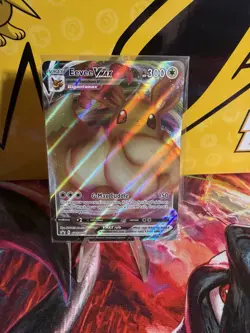 Pokemon TCG Eevee VMAX SWSH087 Holo Black Star Promo Sealed - Image 1