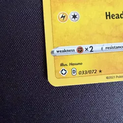 Luxray 033/072 Holographic Rare Shining Fates Pokemon TCG Near Mint - Image 3