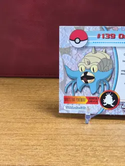 OMASTAR - 2000 Topps Chrome Pokemon TV Animation Edition Series 2 #139 LP - Image 5