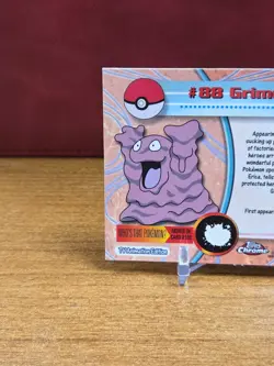 GRIMER - 2000 Pokemon Game Topps Chrome TV Rare Base Series 2 #88 - Image 5