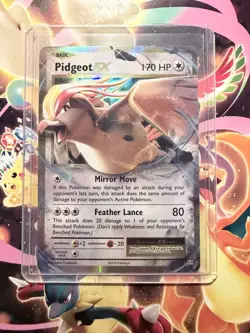 Pidgeot EX 64/108 EX Rare Holo Evolutions Pokemon NM - Image 1
