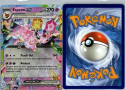 Espeon ex 034/131 Prismatic Evolutions Pokemon TCG Holo Double Rare NM - Image 3