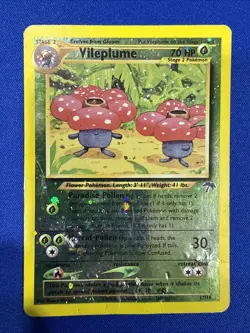 Pokemon TCG Vileplume Southern Islands Reverse Holo 17/18 - Image 1