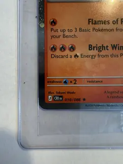 Ho-Oh 010/086 Galaxy GameStop Promo Stamped SEALED - Pokemon Chaos Rising - Image 5