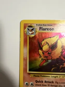 Pokemon - Flareon 3/64 Jungle (2002) - Holo Rare - LP - Image 5