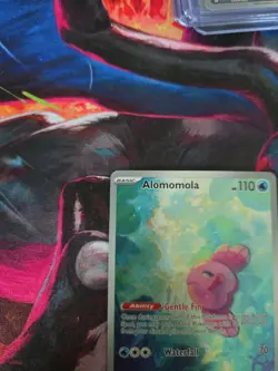 Alomomola 108/086 NM – Illustration Rare Holo – 2025 TCG Pokemon Black Bolt - Image 2