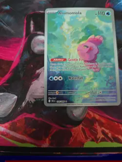 Alomomola 108/086 NM – Illustration Rare Holo – 2025 TCG Pokemon Black Bolt - Image 4