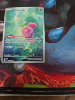 Alomomola 108/086 NM – Illustration Rare Holo – 2025 TCG Pokemon Black Bolt - Image 5