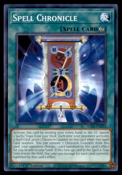 Yu Gi Oh! Spell Chronicle SDSA EN023 SDSA 1st Edition 2 Card Lot Regular - Image 1