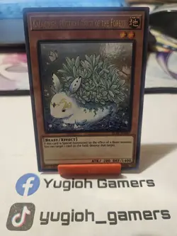 Yu-Gi-Oh Kalantosa Mystical Beast Of The Forest BLAR Ultra Rare Light Played - Image 1