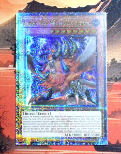 YuGiOh! Alpha, the Master of Beasts RA01-EN022 1st Edition NM QCSR - Image 1