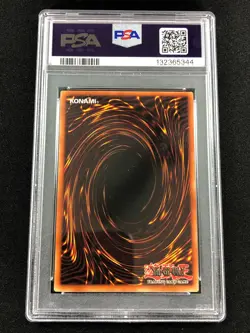 Yugioh 2002 Red Eyes B. Dragon BPT-005 PSA 8 Secret Rare - Image 2