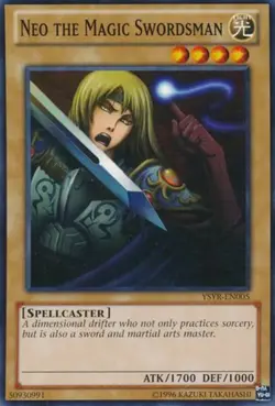 Neo the Magic Swordsman - YSYR-EN005 - Common - Unlimited Edition - Moderately P - Image 1