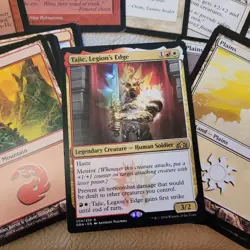 Tajic Red and White Rare Protection from Colors COMMANDER DECK Magic MTG EDH - Image 1