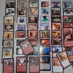Tajic Red and White Rare Protection from Colors COMMANDER DECK Magic MTG EDH - Image 3