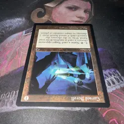 📜 MTG Cursed Scroll - Tempest 1997 - NM - Rare Artifact! - Image 4