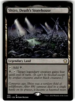 Shizo, Death's Storehouse Commander: Dominaria United Regular MTG - Image 1