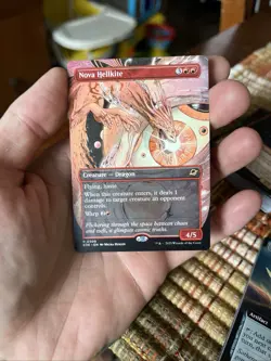Nova Hellkite (Borderless) Edge of Eternities Regular - Image 1