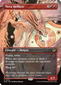 Nova Hellkite (Borderless)-Edge of Eternities- (Non-Foil)(NM) - Image 1