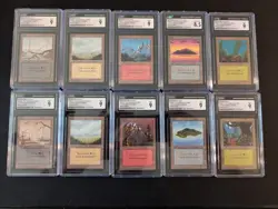 Alpha Basic Land Set of all 1 - Magic the Gathering - MTG - (2 of 3) - Image 1