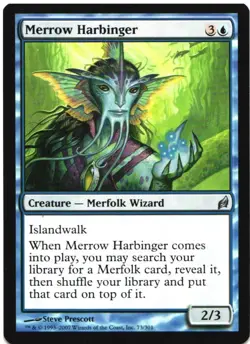 MERROW HARBINGER 73 UNCOMMON LORWYN MAGIC: THE GATHERING NM - Image 1
