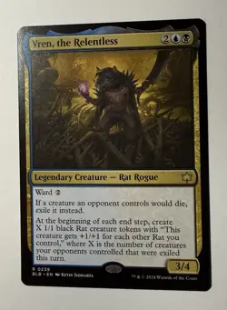 Vren, the Relentless 239 R NM - Bloomburrow MTG - Image 1