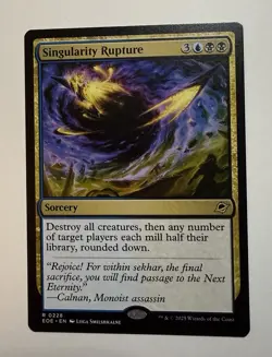 1x Singularity Rupture - Edge of Eternities - NM - MTG EOE - Image 1